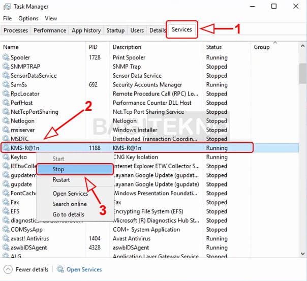 Cara mengatasi error Failed to inject memory! pada Office Toolkit